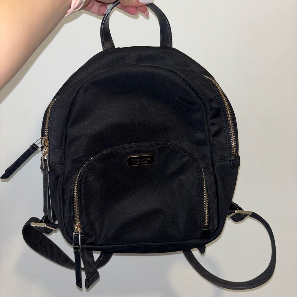 Black Mini Backpack by Zara